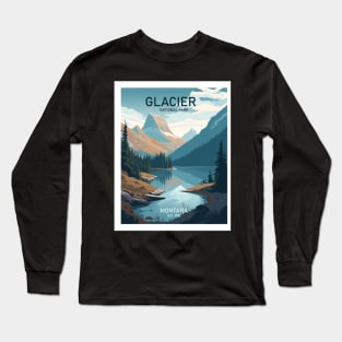 GLACIER NATIONAL PARK Long Sleeve T-Shirt